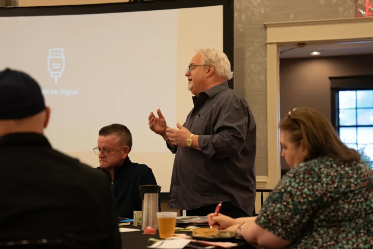 Domenic Graziano Speaking at LeTip